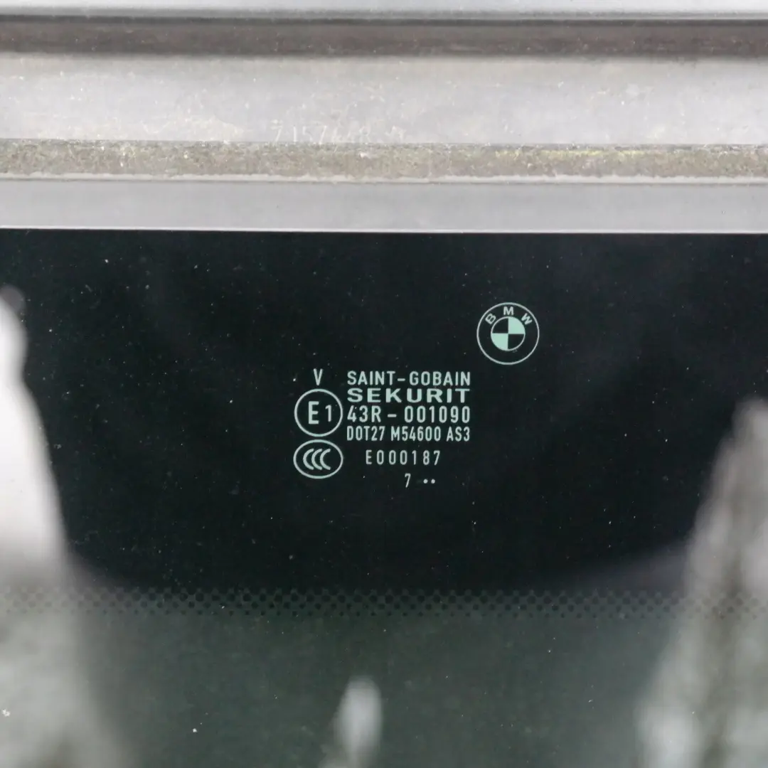 BMW 1 Series E81 E87 Sliding Sunroof Sun Roof Frame Complete Glass Grey - SKU 7046142 - Part number 7046142