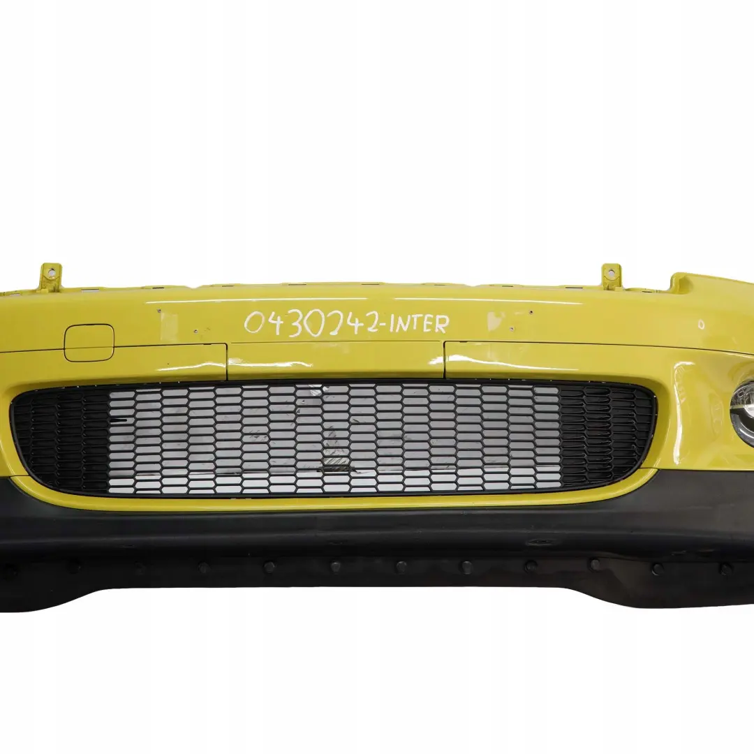 Mini Cooper S R55 R56 Complete Front Bumper Trim Panel Interchange Yellow - A95 - SKU 0430242-INTER - Part number 0430242