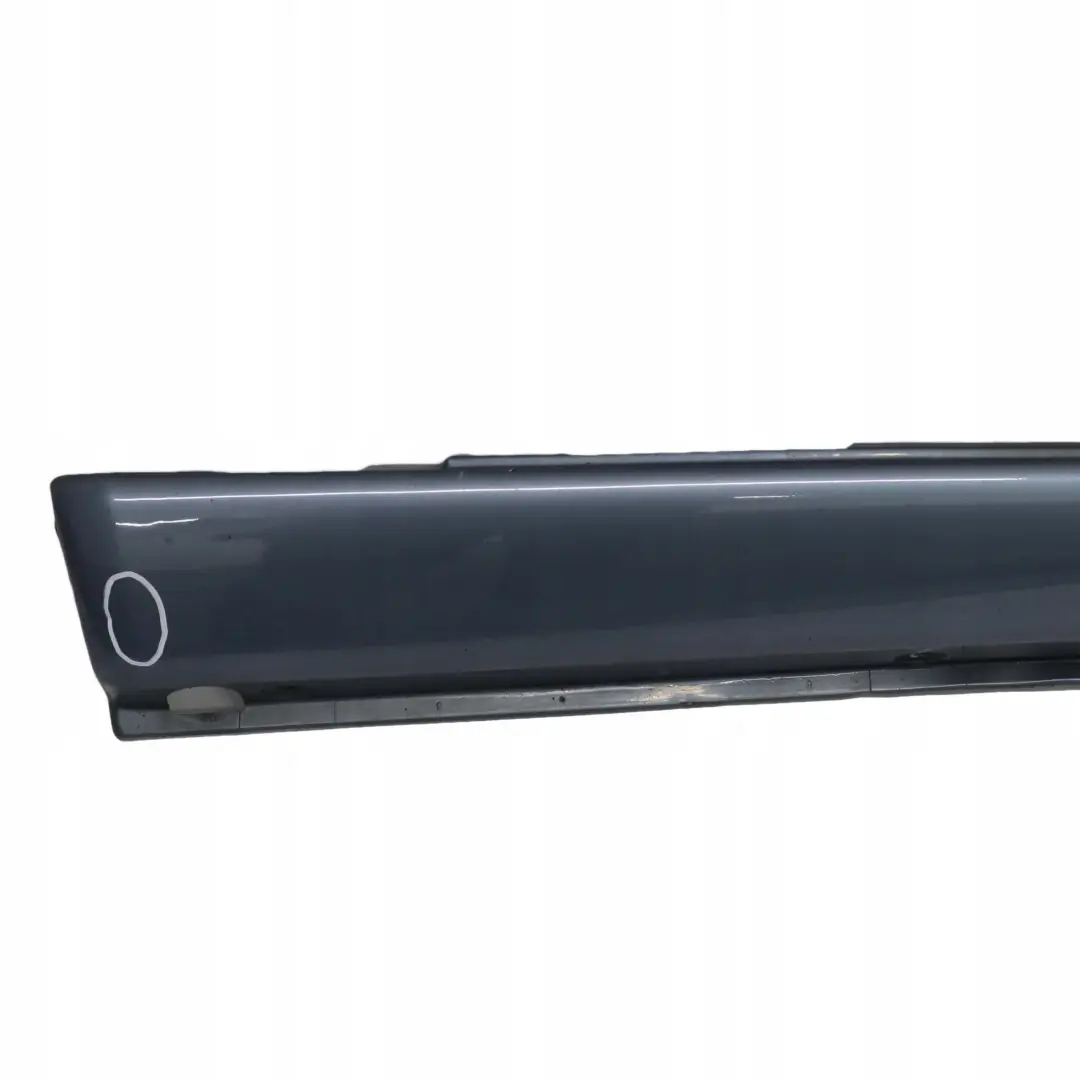 Mercedes-Benz ML W163 Door Sill Side Cover Skirt Right O/S Teallite Blue 353 to with Part number A1636900440 Mercedes-Benz ML W163 Door Sill Side Cover Skirt Right O/S Teallite Blue 353 - SKU A1636900440-TLB - Part number A1636900440