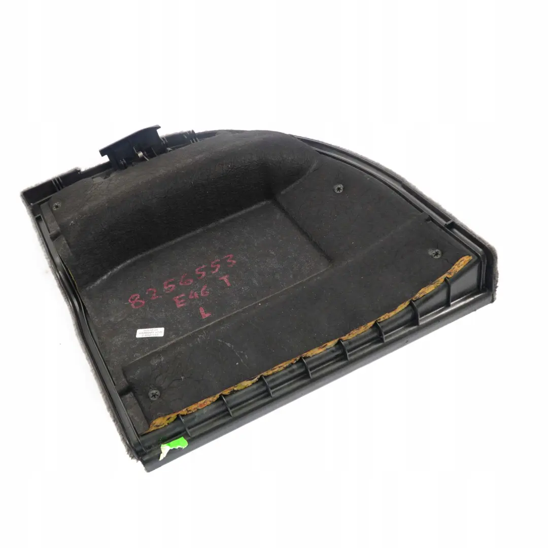 BMW 3 er E46 Kombi Touring Gepäckraum Links Abdeckung Grau - SKU 8256553 - Teilenummer 8256553
