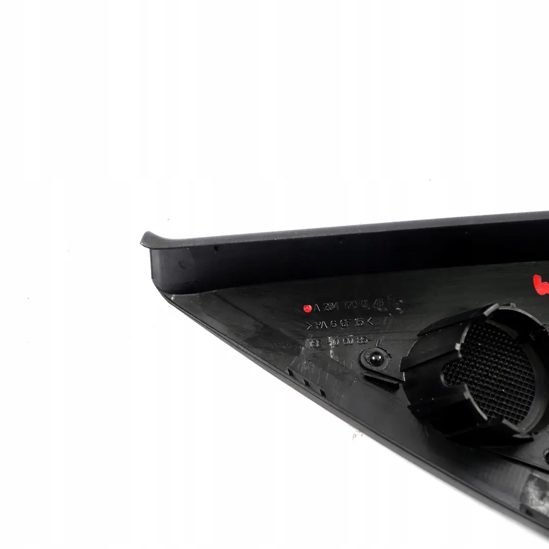 Mercedes-Benz W204 Porta Anteriore Sinistra Altoparlante Copertura per con numero di parte A2047200148 Mercedes-Benz W204 Porta Anteriore Sinistra Altoparlante Copertura - SKU A2047200148 - Numero di parte A2047200148