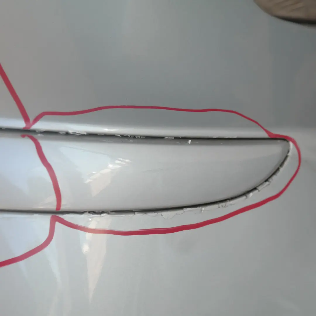 BMW 1 SERIES 5 E87 Rear Bumper Trim Panel Titansilber Silver Metallic 354 - SKU 0032630-TS5 - Part number 32630
