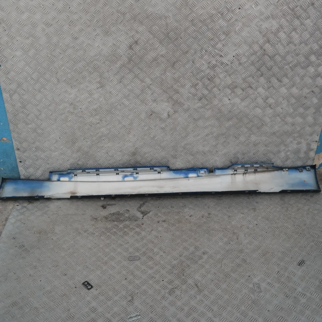 BMW 1 SERIES E87 E87N M SPORT Sill Strip Side Skirt Right O/S Le Mans Blau Blue - SKU 0033556-LMB - Part number 51770033556-LMB1