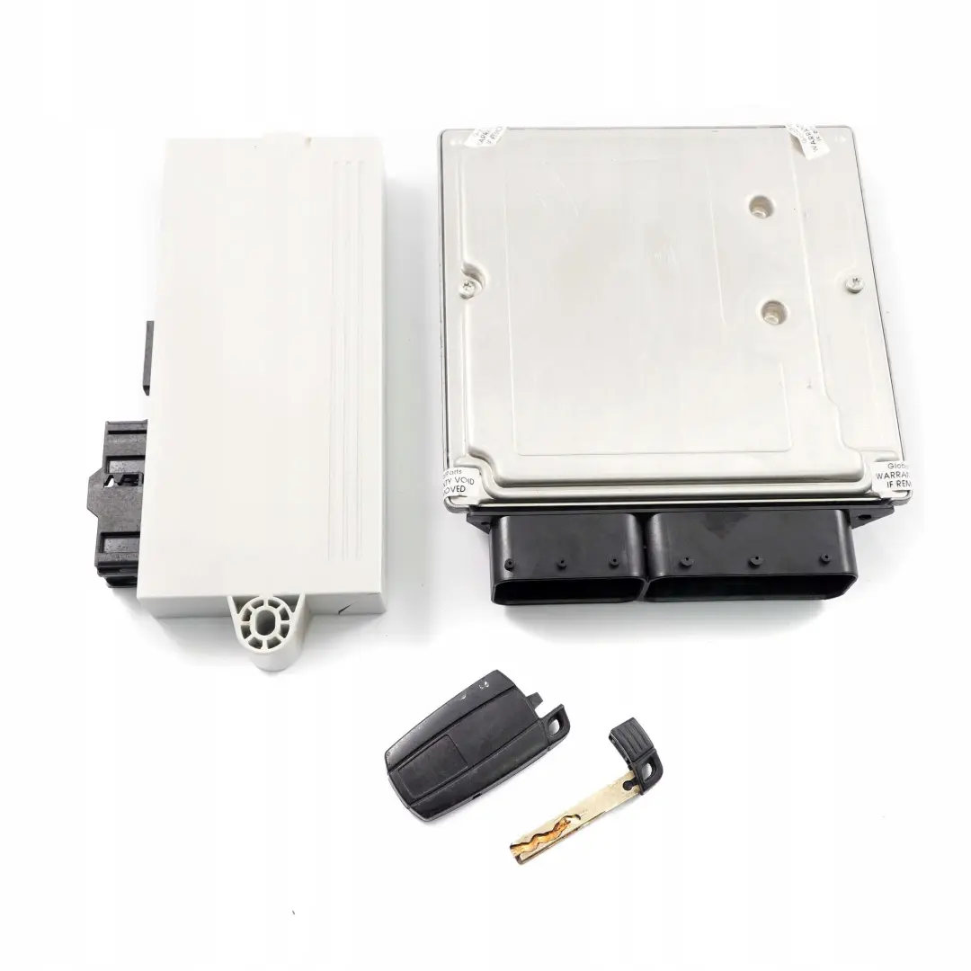 BMW E87 E90 E91 120i 320i N46 ECU KIT DME CAS2 + Llave Manual - SKU 7552176-1 - Número de pieza 7552176