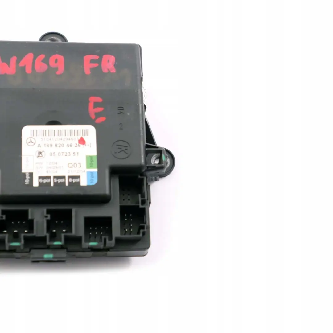  Mercedes-Benz A-Class W169 Front Right Door O/S Control Unit Module - SKU A1698204626 - Part number A1698204626