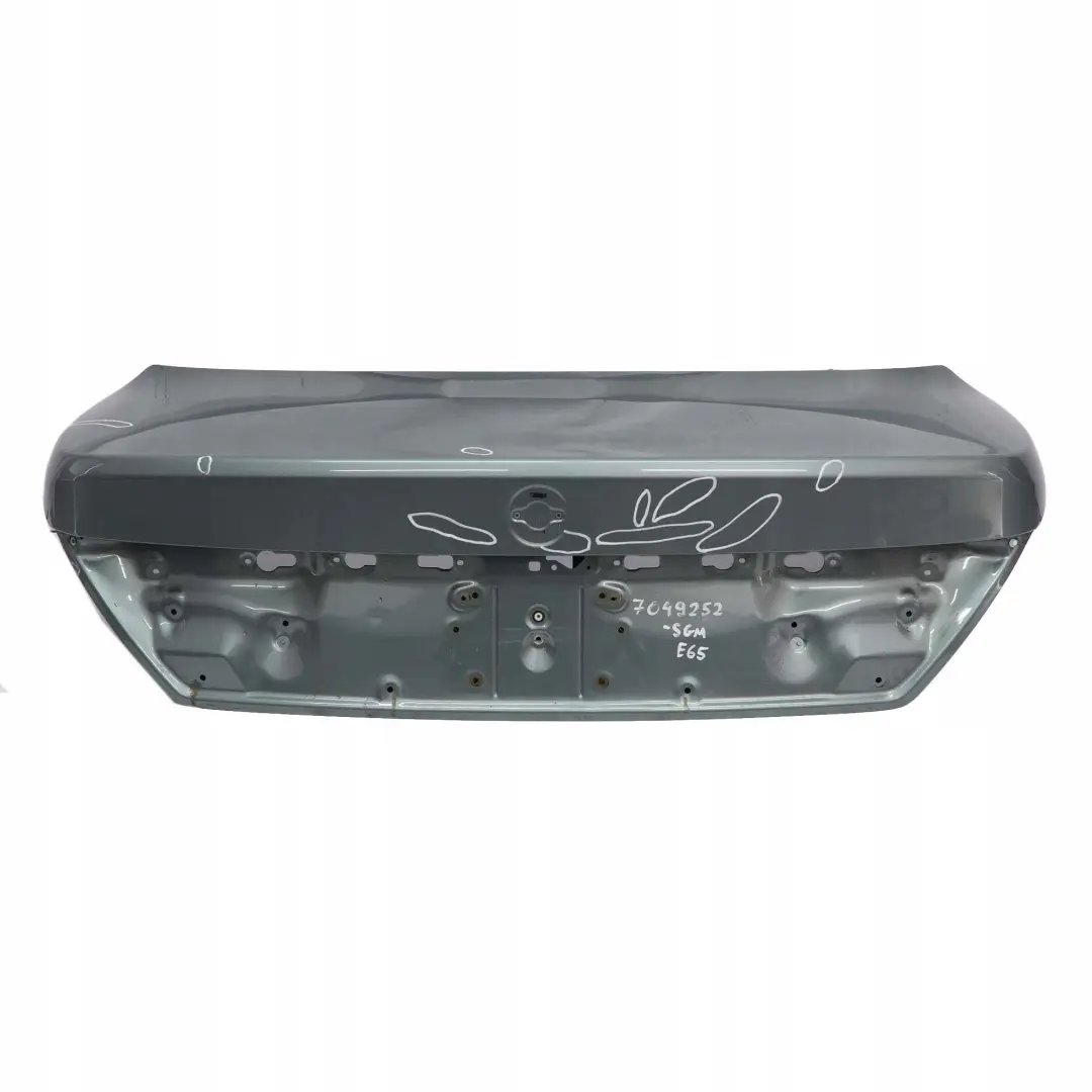 BMW 7 E65 E66 E67 Trunk Lid Boot Tailgate Schiefergruen Slate Green - 449 - SKU 7049252-SGM - Part number 7049252