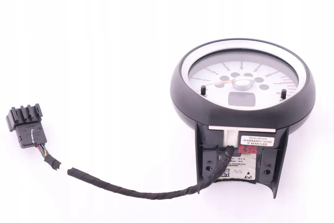 Contagiri Brillante Argento per Mini Cooper One R56 R57 R59 R60 R61 con numero di parte 9189516 Mini Cooper One R56 R57 R59 R60 R61 Contagiri Brillante Argento - SKU 9189516 - Numero di parte 9189516