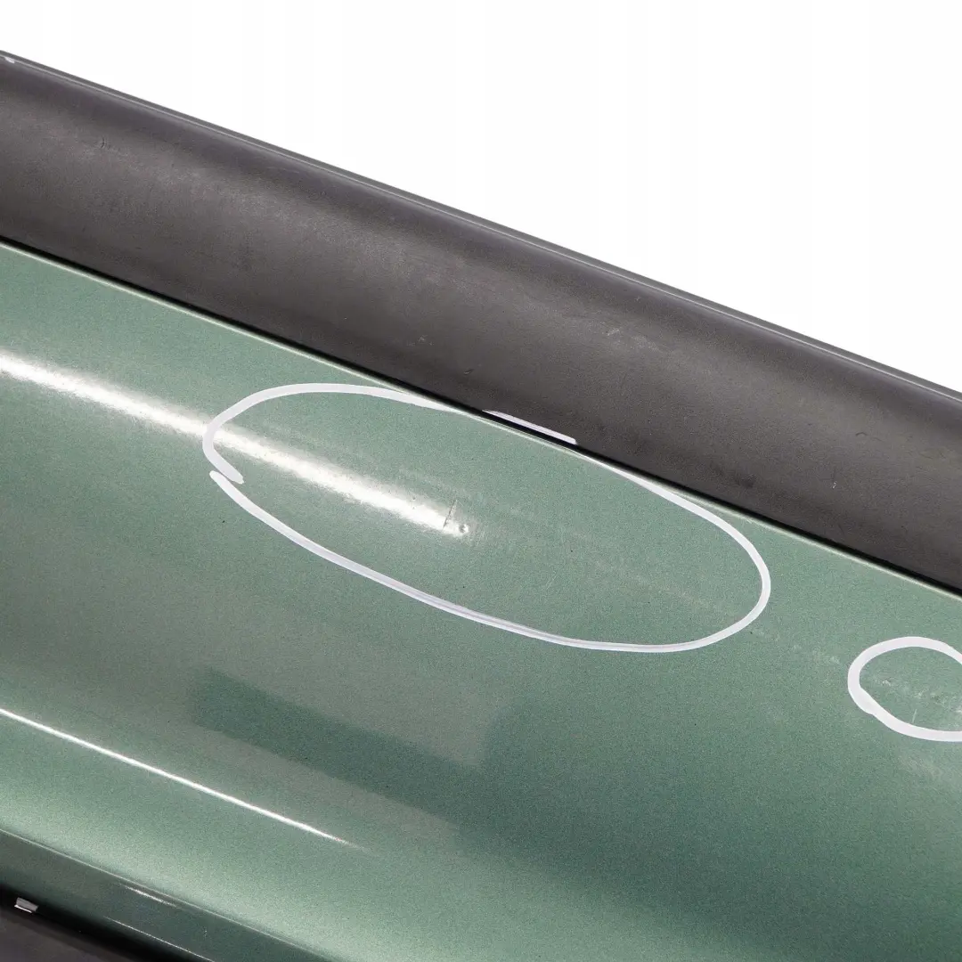 Bumper Trim Panel Meergruen Sea Green Metallic - 393 to BMW 3 E46 Saloon Rear with Part number 9071070 BMW 3 E46 Saloon Rear Bumper Trim Panel Meergruen Sea Green Metallic - 393 - SKU 9071070-MRG - Part number 9071070