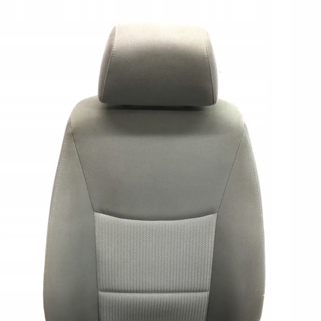 BMW E90 E91 LCI Cloth Fabric Vertex Interior Front Left N/S Seat Grey Lumbar - SKU 7212157-3 - Part number 7212157
