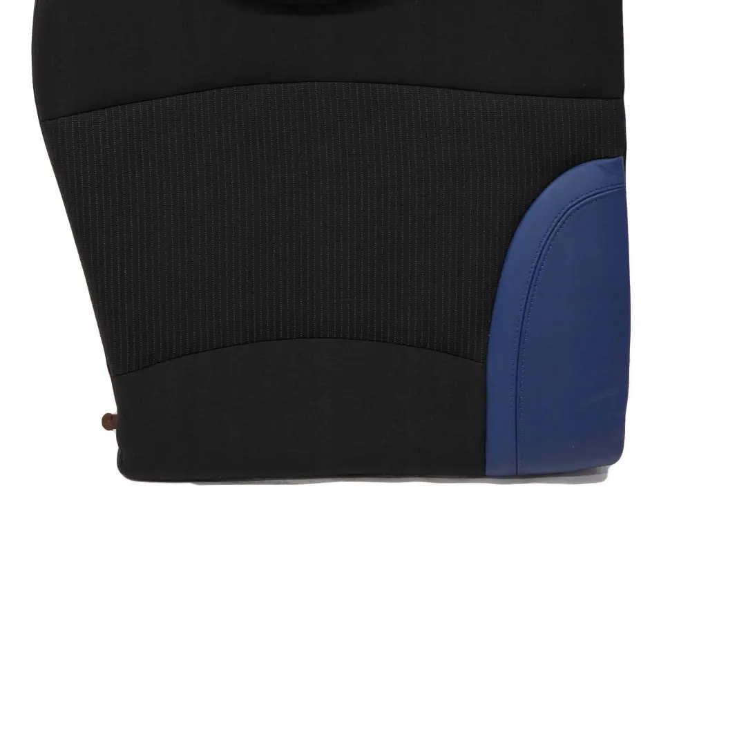 Right O/S Seat Backrest Cloth / Leather Blue to Mini Cooper One R55 Clubman Rear with Part number 2756742 Mini Cooper One R55 Clubman Rear Right O/S Seat Backrest Cloth / Leather Blue - SKU 2756742 - Part number 2756742