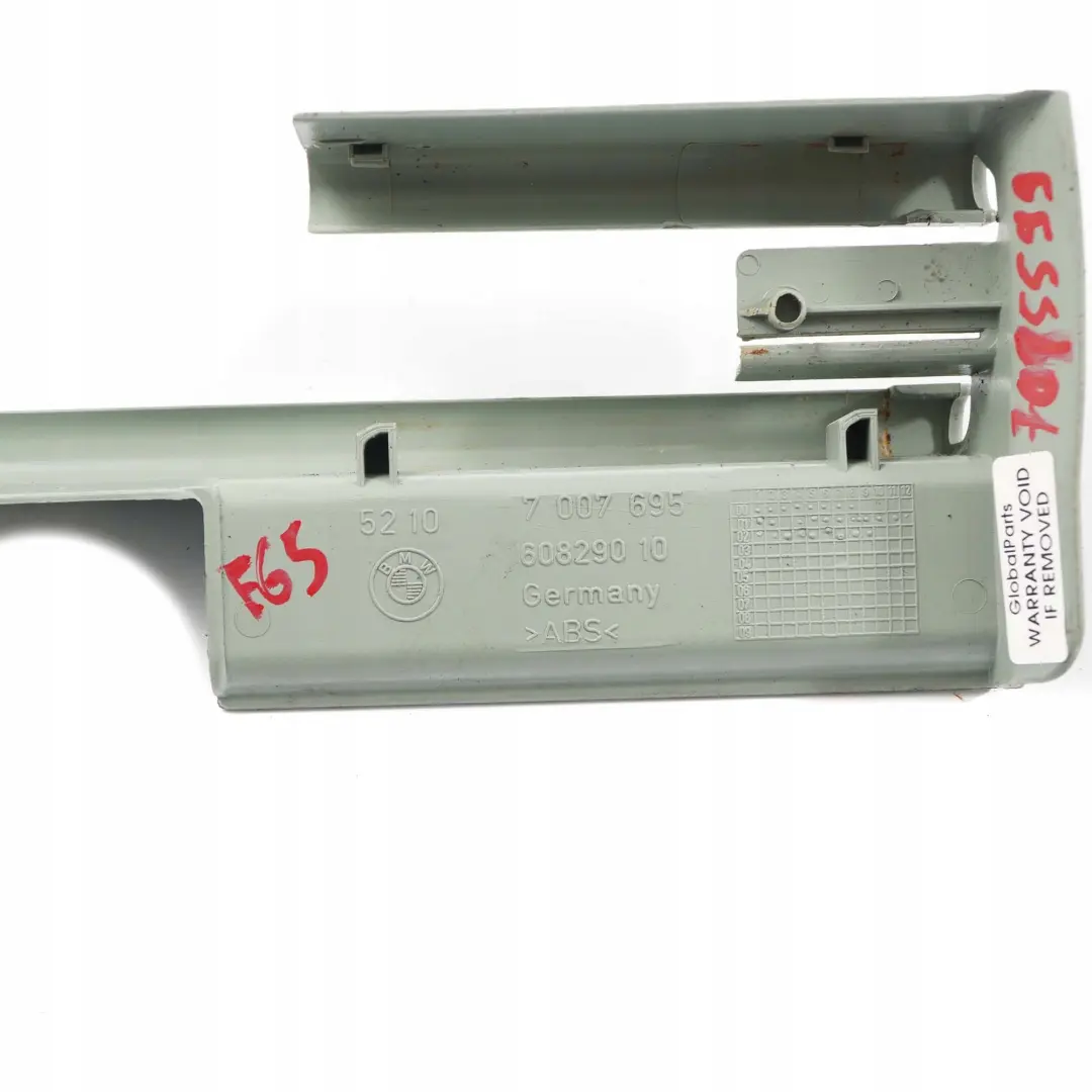 Couverture Avant Exterieur A Gauche Steingr?n pour BMW E65 E66 à propos du numéro de pièce 7007695 BMW E65 E66 Couverture Avant Exterieur A Gauche Steingr?n - SKU 7015599 - Numéro de pièce 7007695