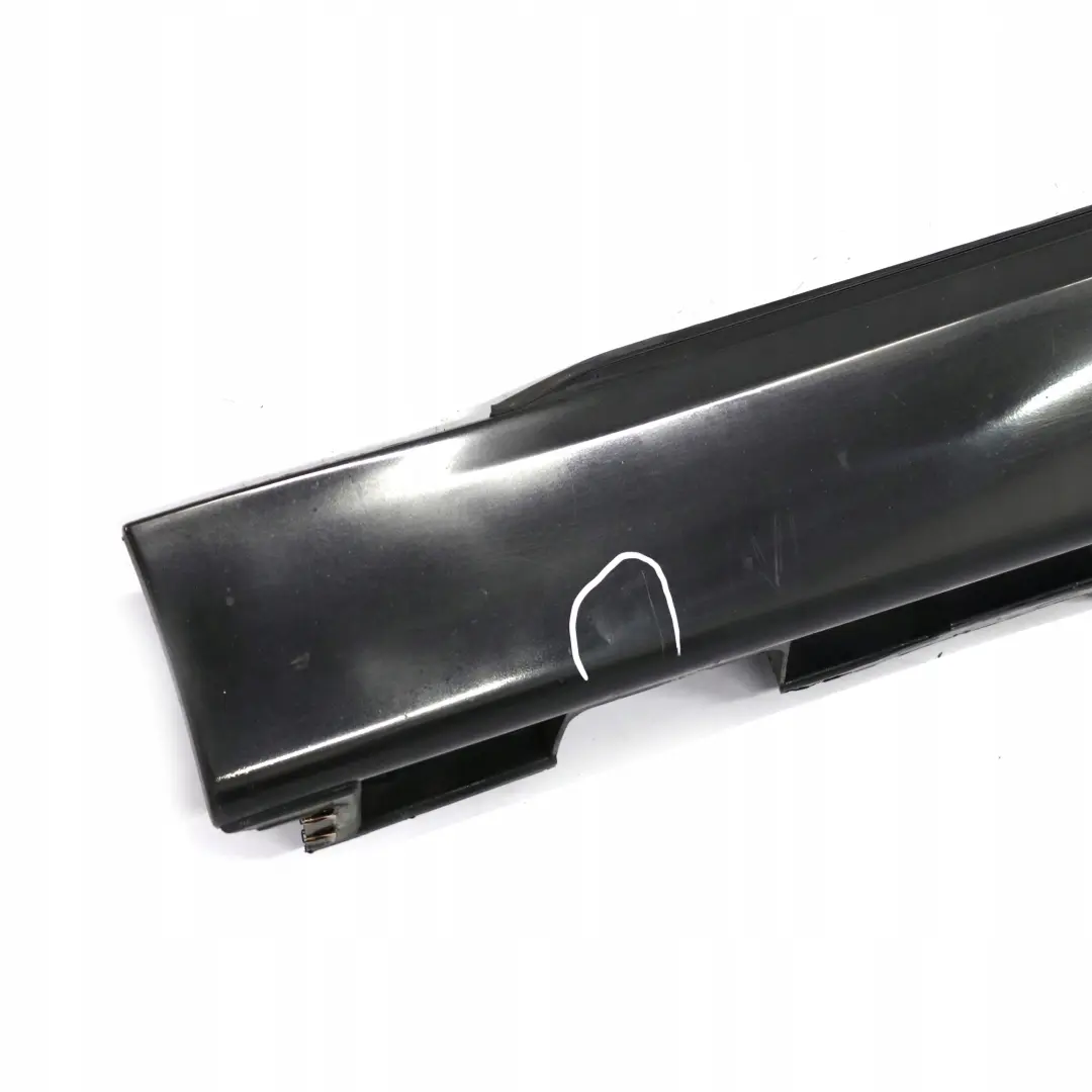 BMW 7 er E66 Schwellerleiste Blende Schweller Rechts Black Sapphire Schwarz - SKU 0395480-BS - Teilenummer 0395480