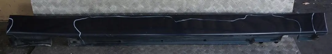 BMW 7 E65 Bas de Porte Couverture Seuil a Gauche Bleu Monaco Bleu A35 - SKU 0395481-MB1 - Numéro de pièce 0395481