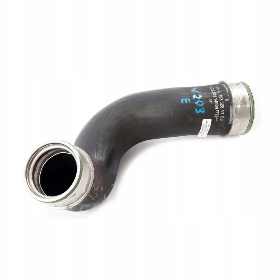 Mercedes W203 200 Kompressor Izquierda Turbo Intercooler Manguera - SKU A2035281182 - Número de pieza A2035281182
