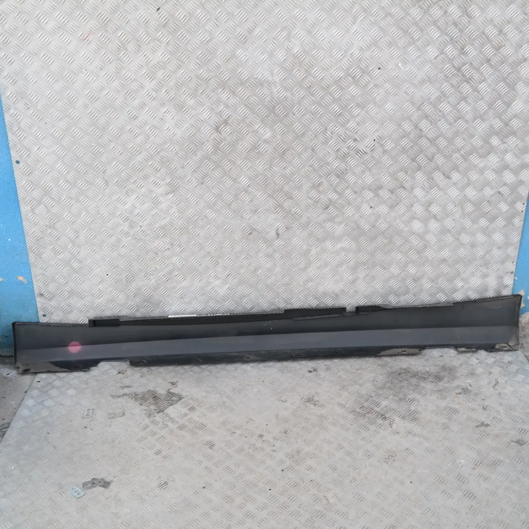 BMW 13 E87 LCI E87N Sill Strip Side Skirt Derecha Schwarz II Negro 2 - SKU 0036144-SCH13 - Número de pieza 36144