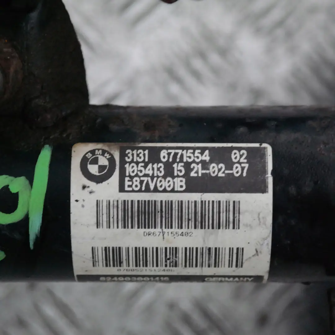 BMW 1 Series E87 LCI 120d N47 Front Right O/S Spring Strut Brake Suspension Axle - SKU 6786018 - Part number 6786018