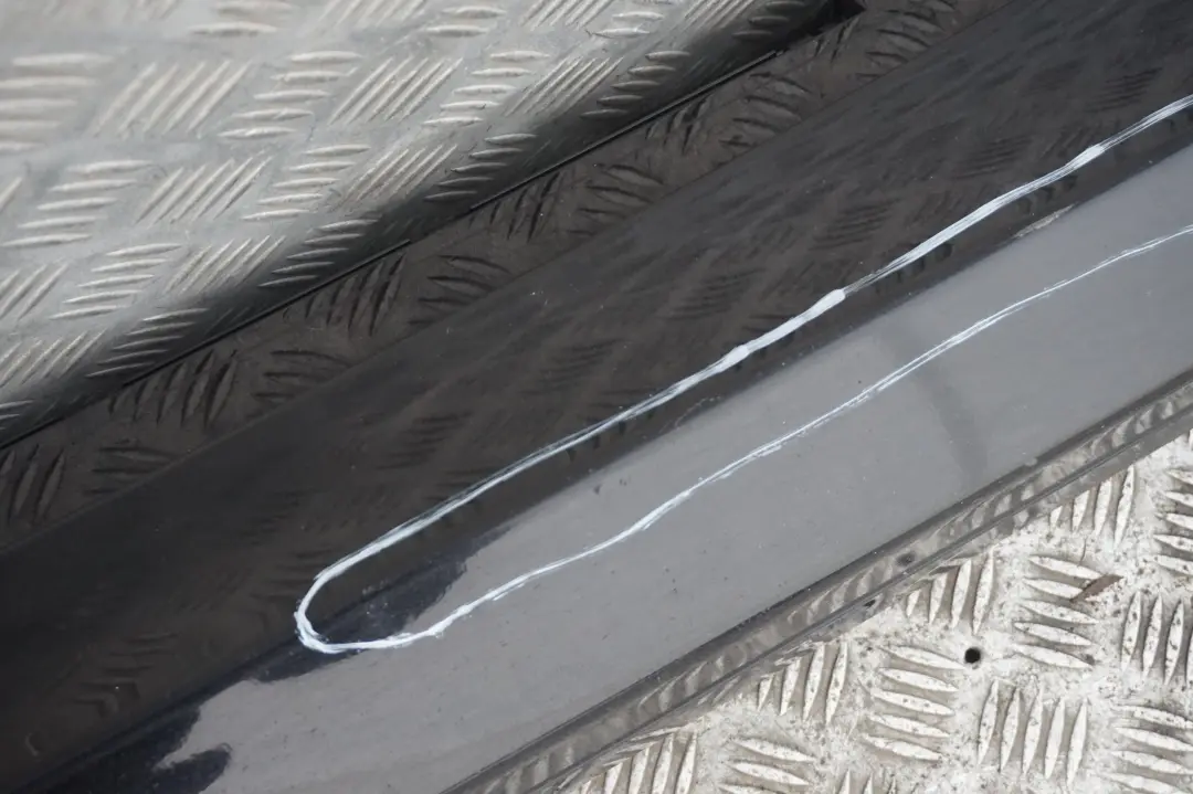 BMW 1 SERIES E87 LCI E87N Sill Strip Side Skirt Left N/S Schwarz 2 Black II 668 - SKU 0036145-SCH12 - Part number 36145