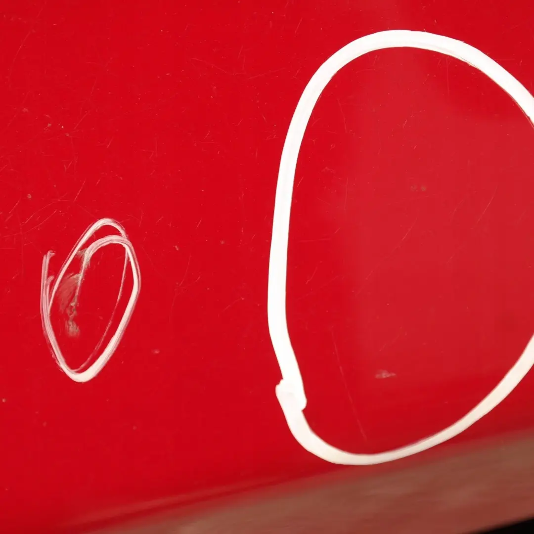 Passeggero Portiera Posteriore Dx Rosso-Cremisi Rosso per BMW E87 LCI con numero di parte 41527191018 BMW E87 LCI Passeggero Portiera Posteriore Dx Rosso-Cremisi Rosso - SKU 7191018-KAR2 - Numero di parte 41527191018