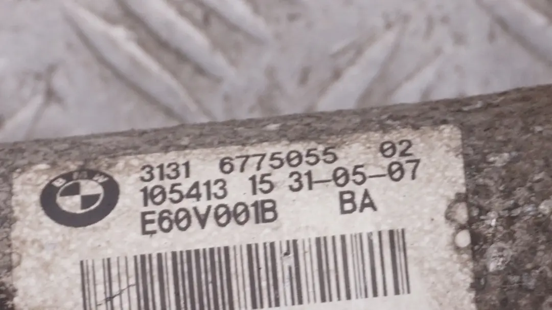 BMW E60 LCI 525i N53 Zwrotnica amortyzator lewy - SKU 6775055-2 - Numer Części 6775055