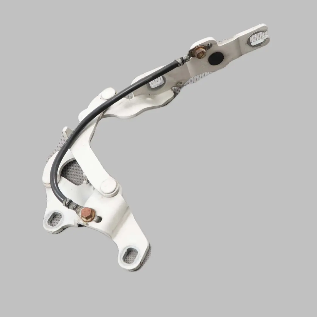 BMW 1 E81 E87 Links Scharnier Frontklappe Links Alpinweiss Weiss - SKU 7191213-AW - Teilenummer 7060559