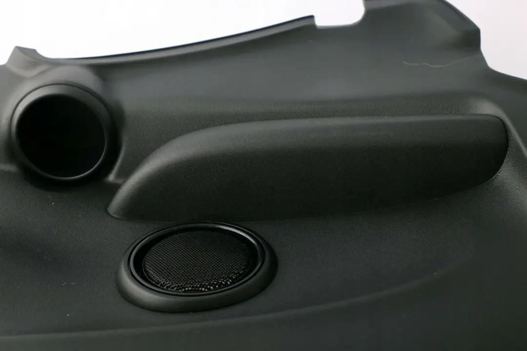 Tapicerka boczek drzwi lewy tył Hi-Fi do MINI F56 o numerze 7410573 MINI F56 Tapicerka boczek drzwi lewy tył Hi-Fi - SKU 7410573 - Numer Części 7410573