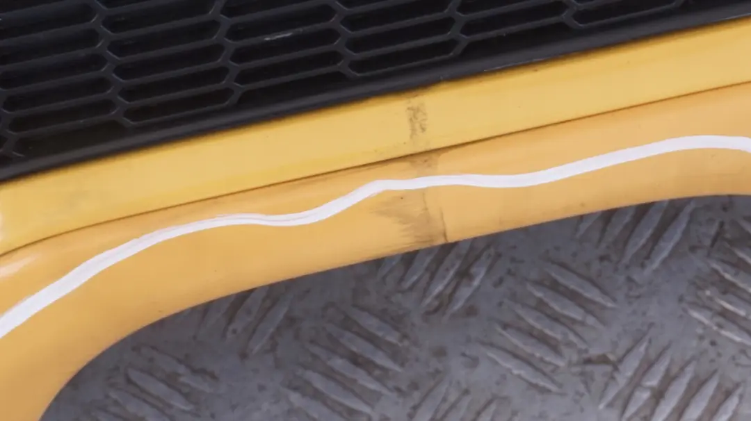 Mini Cooper S R56 R57 Paraurti Posteriore Mellow Yellow - A58 Giallo - SKU 0430252-MY1 - Numero di parte 0430252