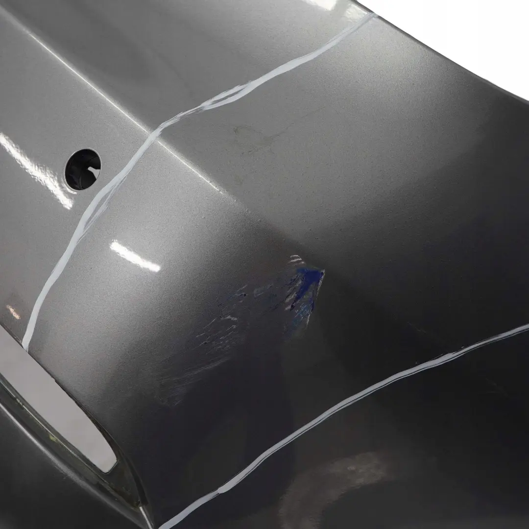 BMW 5 Series E60 5 Saloon Rear Bumper PDC Silbergrau Grey Metallic - A08 - SKU 0149318-SBG5 - Part number 0149318