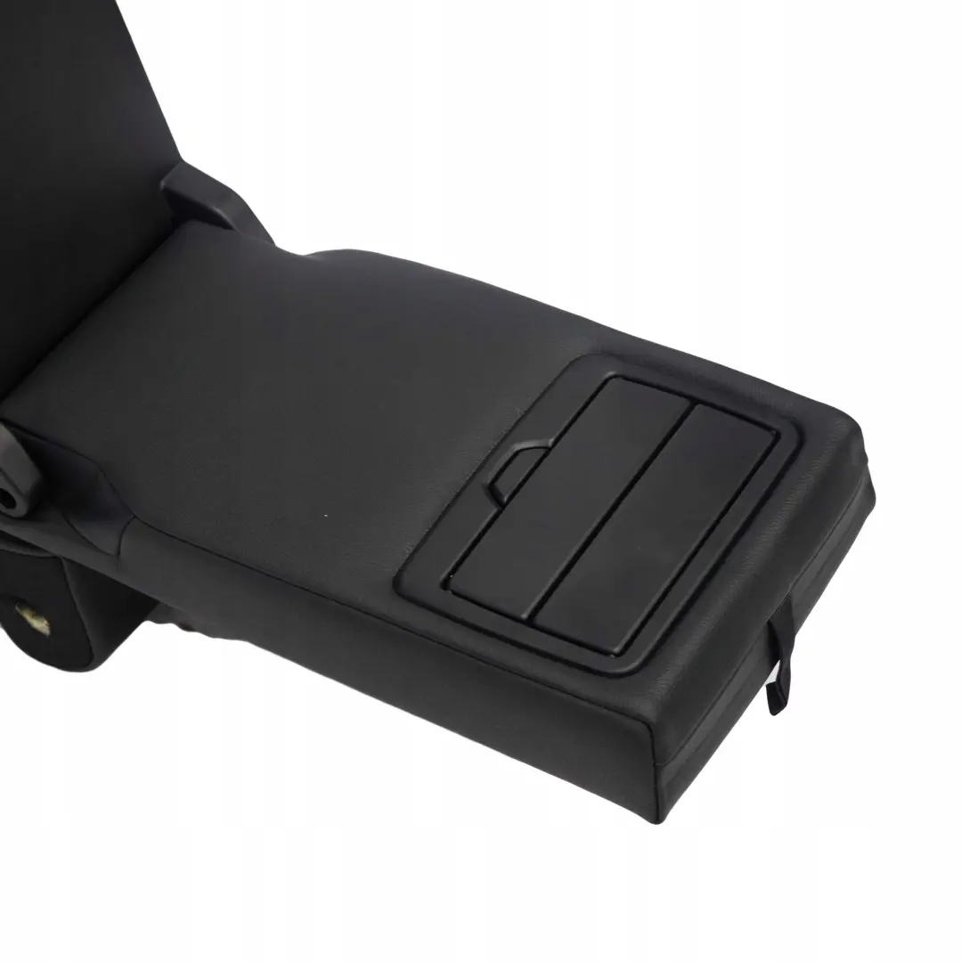 BMW 3 F30 F31 1 Rear Seat Armrest Headrest Cup Holder Console Black Leather - SKU 7293845-1 - Part number 7293845