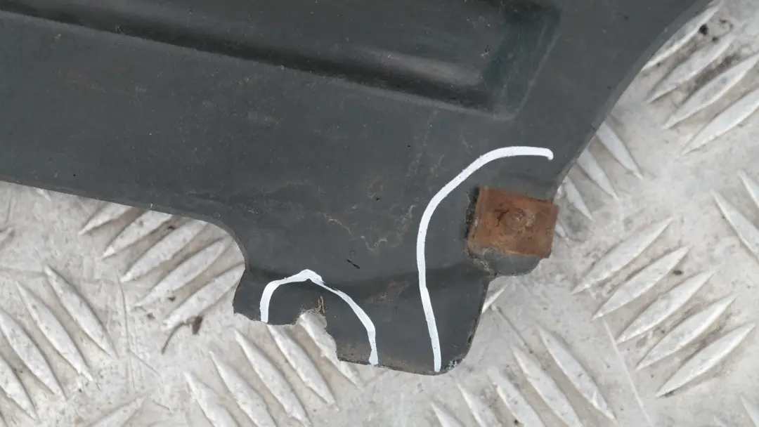 Left N/S Underbody Panelling Trim Panel Cover to BMW X5 Series E53 Rear with Part number 8402437 BMW X5 Series E53 Rear Left N/S Underbody Panelling Trim Panel Cover - SKU 8402437 - Part number 8402437