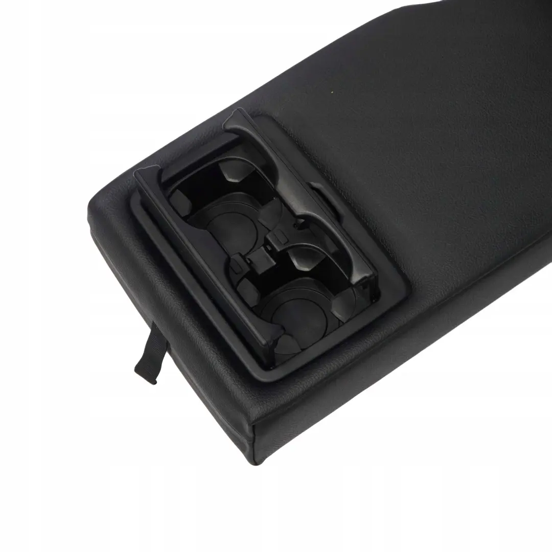 BMW 3 F30 F31 1 Rear Seat Armrest Headrest Cup Holder Console Black Leather - SKU 7293845-1 - Part number 7293845