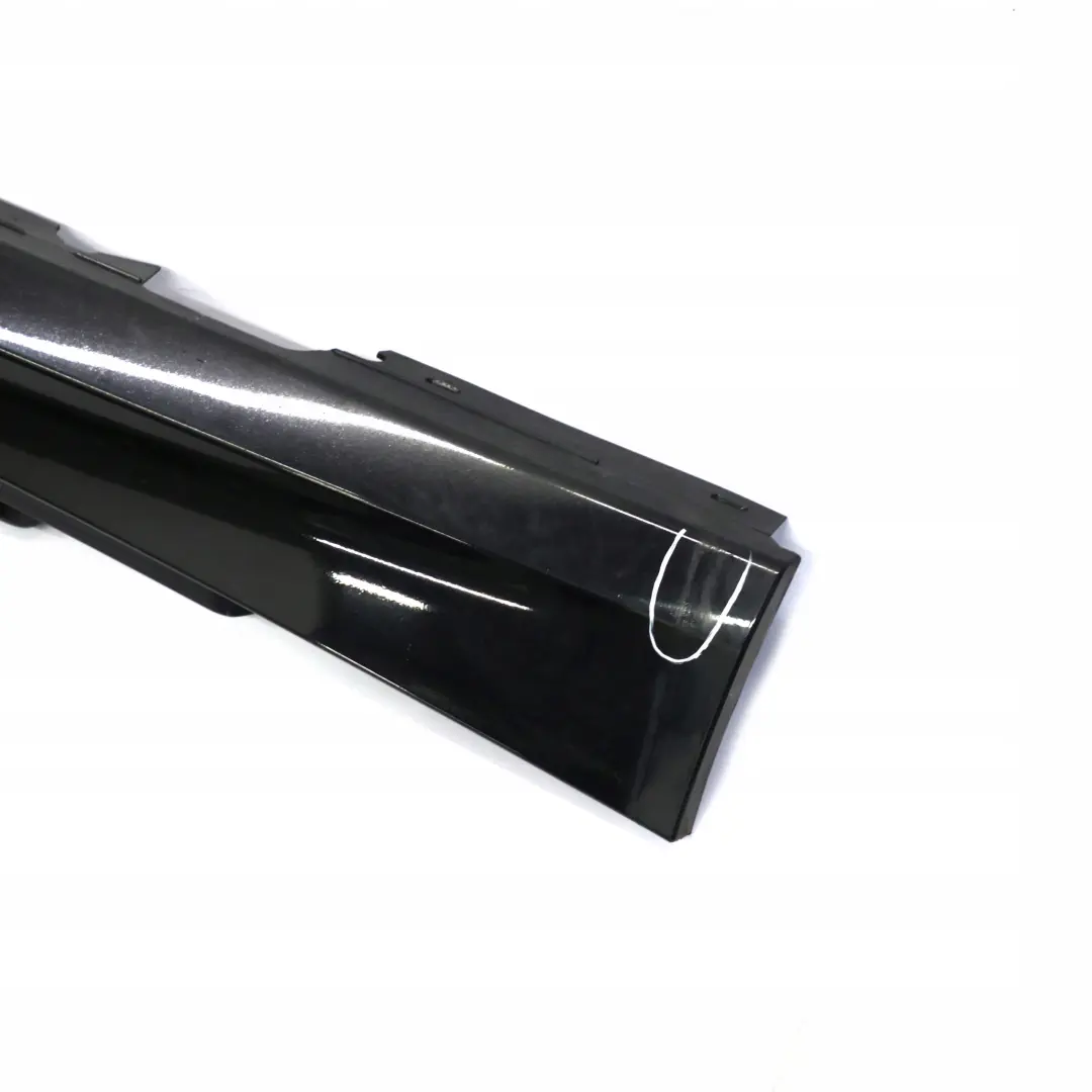 BMW E81 E82 Nakładka listwa próg lewy schwarz 2 - SKU 0036143-SCH - Numer Części 0036143