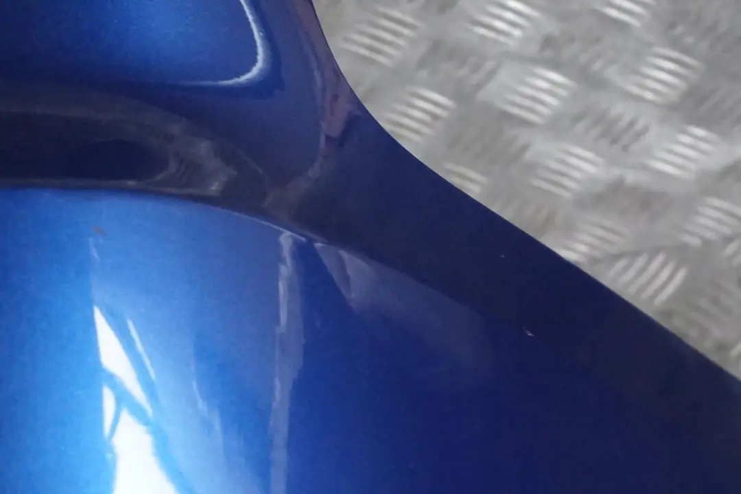 BMW 3 Series E92 E93 1 Rear Bumper Panel PDC Montegoblau Blue - A51 - SKU 0034474-MTB1 - Part number 0034474