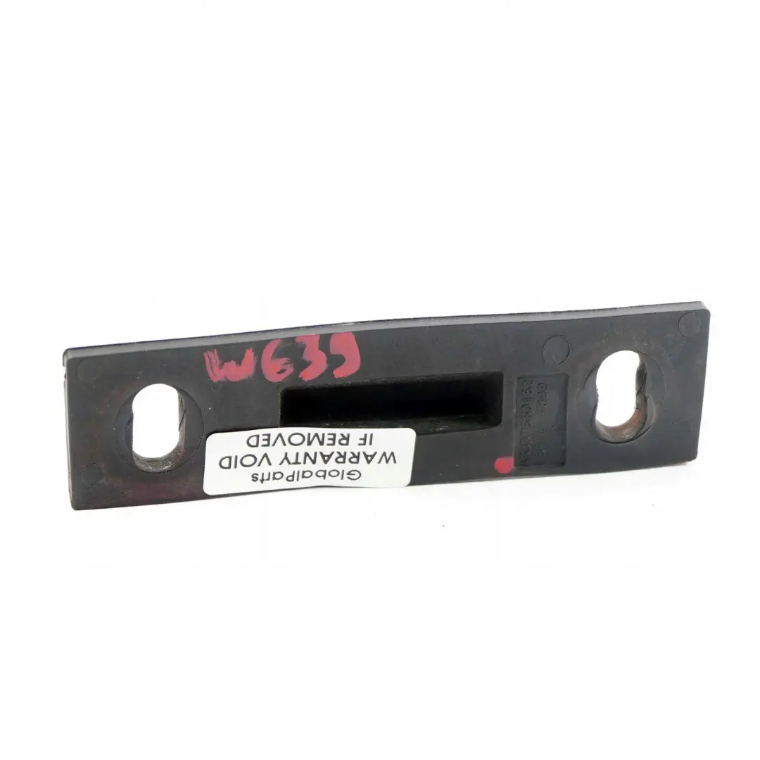 Mercedes Vito W639 Sliding Door Top Bottom Stopper Guide Plate - SKU A6397660162 - Part number A6397660162