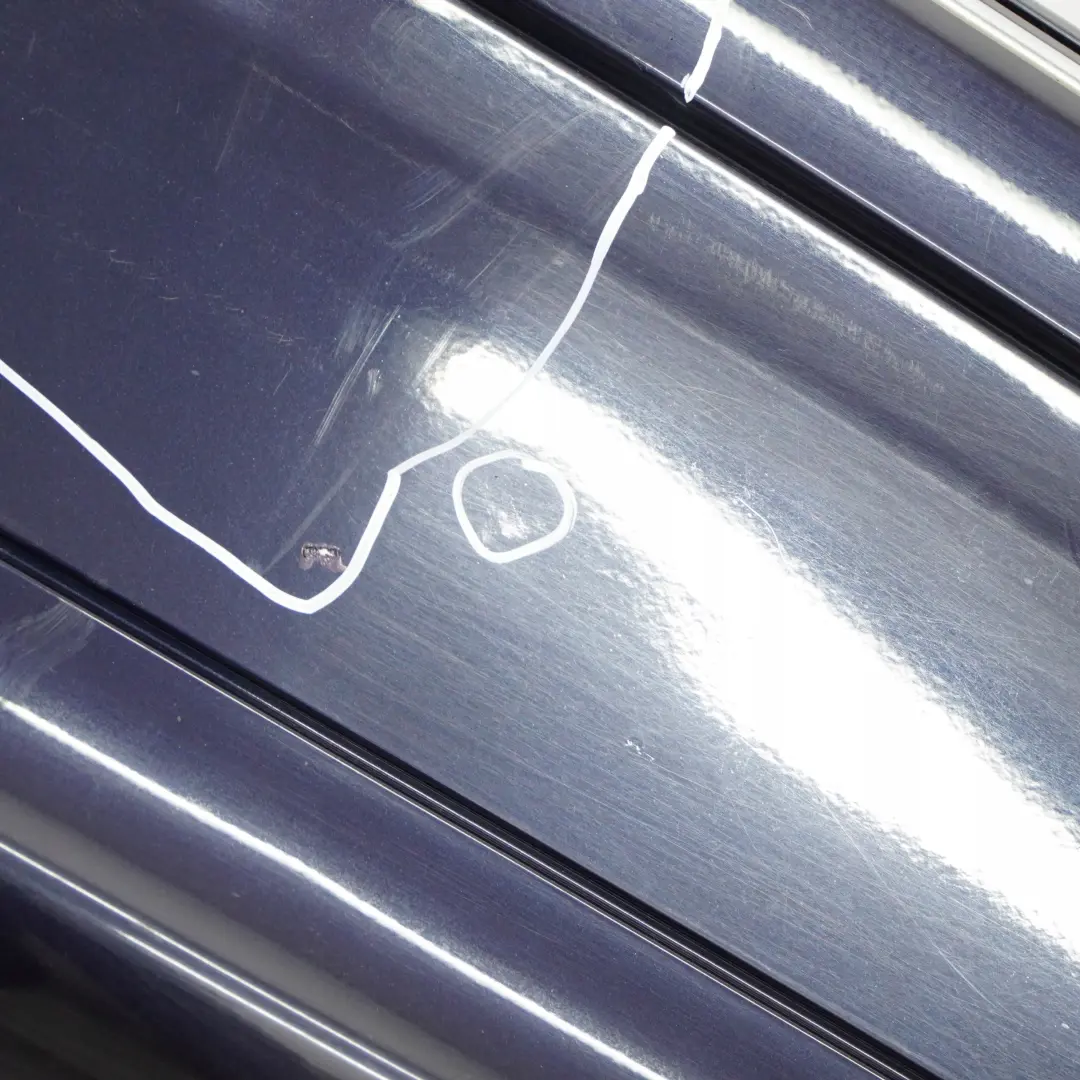 Mercedes-Benz C W203 Rear Bumper Trim Panel Tanzanitblau Tanzanite Blue - 359 to with Part number A2038851625 Mercedes-Benz C W203 Rear Bumper Trim Panel Tanzanitblau Tanzanite Blue - 359 - SKU A2038851625-TB - Part number A2038851625