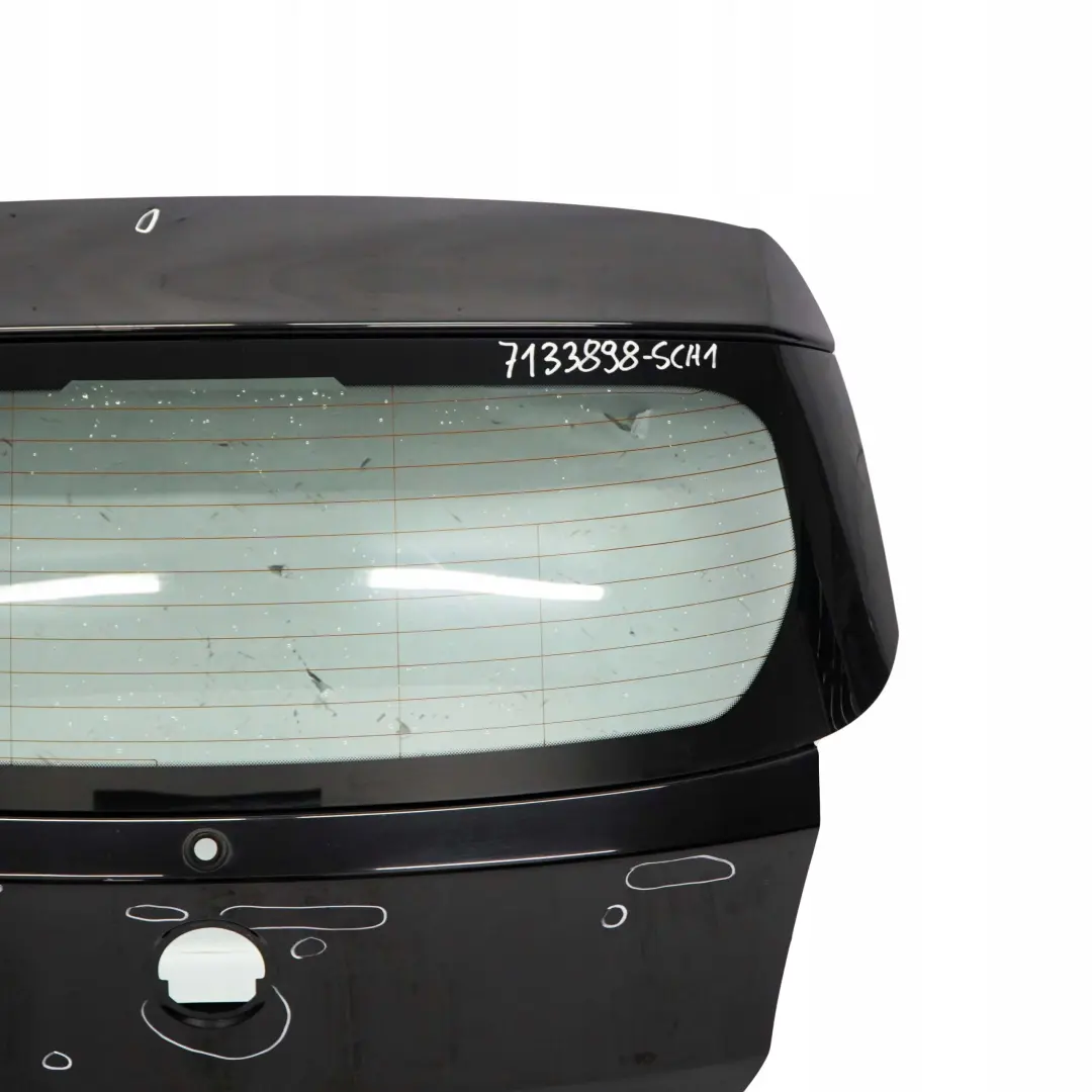  Genuine BMW 1 SERIES 1 E81 E87 E87N Trunk Lid Tailgate Boot Lid Black Schwarz 2 - SKU 7133898-SCH1 - Part number 7133898