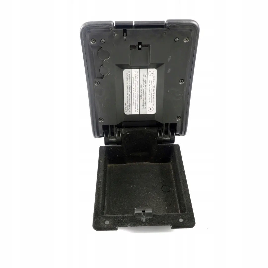  Mercedes-Benz ML W163 Mittelarmlehne Armauflage Armlehne Leder Anthrazit - SKU A1636830491 - Teilenummer A1636830491