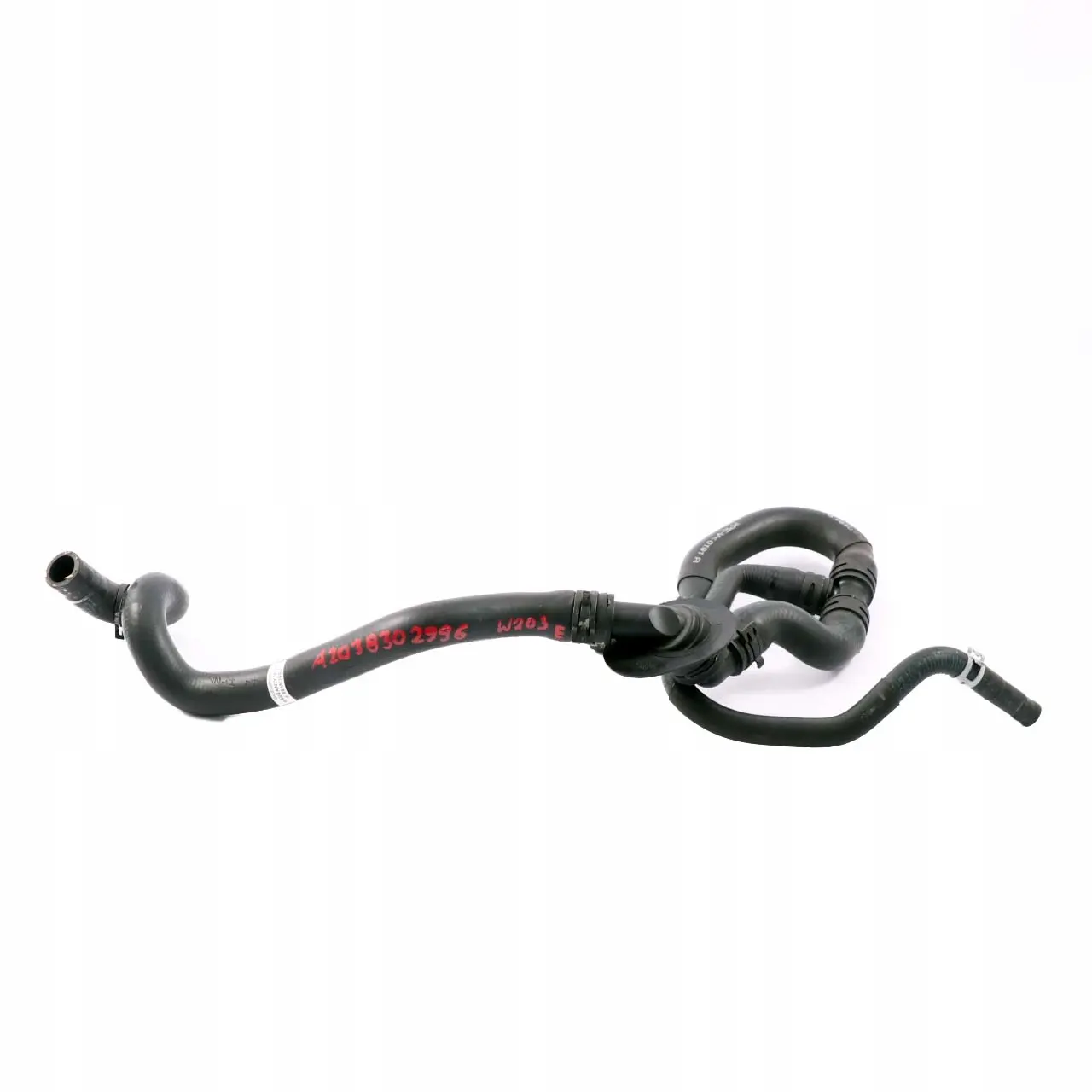 Mercedes-Benz C 180 W203 M111 Engine Heating Water Coolant Hose A2038302996