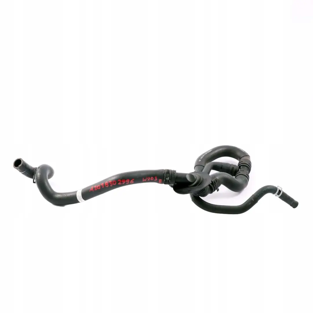 Mercedes-Benz W203 M111 C180 Moteur Eau Chauffage Tuyau Flexible pour à propos du numéro de pièce A2038302996 Mercedes-Benz W203 M111 C180 Moteur Eau Chauffage Tuyau Flexible - SKU A2038302996 - Numéro de pièce A2038302996