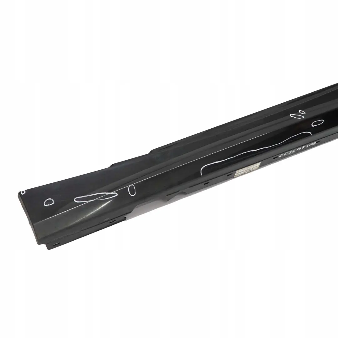BMW E81 E82 E88 Listello Portiera Apertura Gonna SX Sapphire Nera - SKU 0036143-SCH2 - Numero di parte 0036143