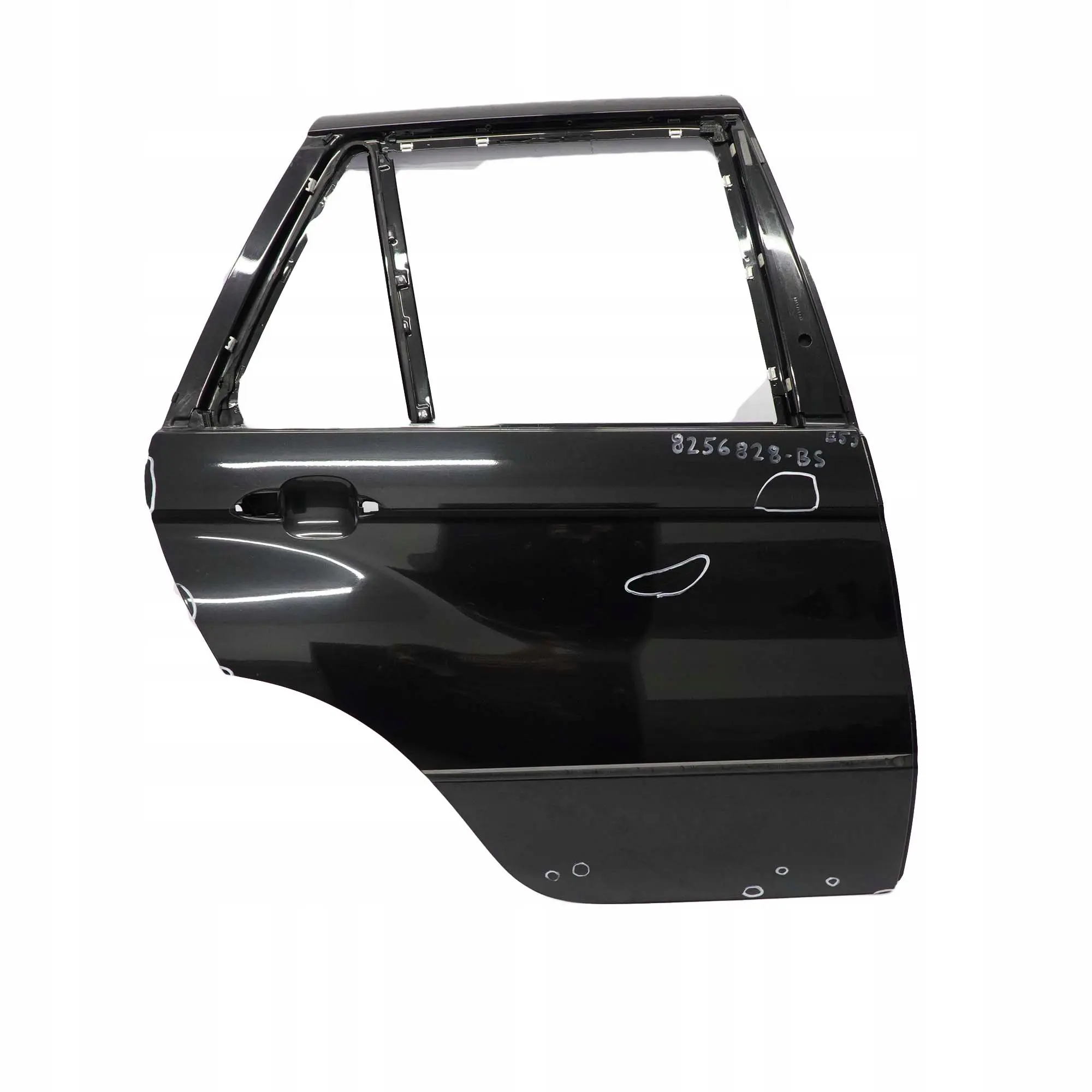 BMW X5 E53 Passeggero Portiera Posteriore Destra Nero Sapphire Metallico 475