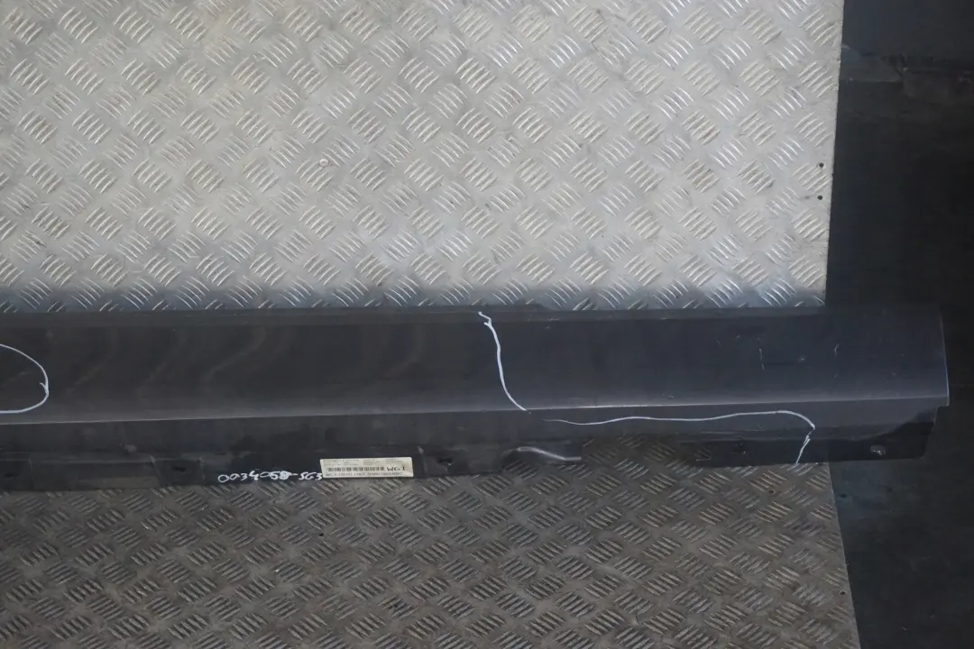BMW E92 E93 Bas de Porte Couverture Seuil Droite Mousseux Graphite A22 - SKU 0034058-SG3 - Numéro de pièce 0034058
