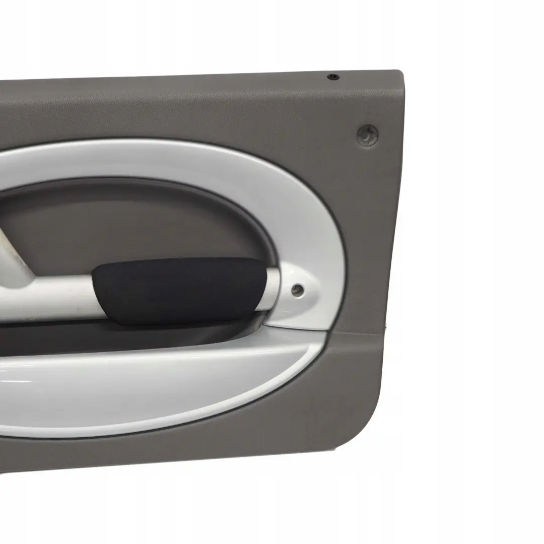 Pannello Porta Decorazione Anteriore Destro Grigio Argento Tessuto per Mini R50 con numero di parte 7070592 Mini R50 Pannello Porta Decorazione Anteriore Destro Grigio Argento Tessuto - SKU 7070592 - Numero di parte 7070592
