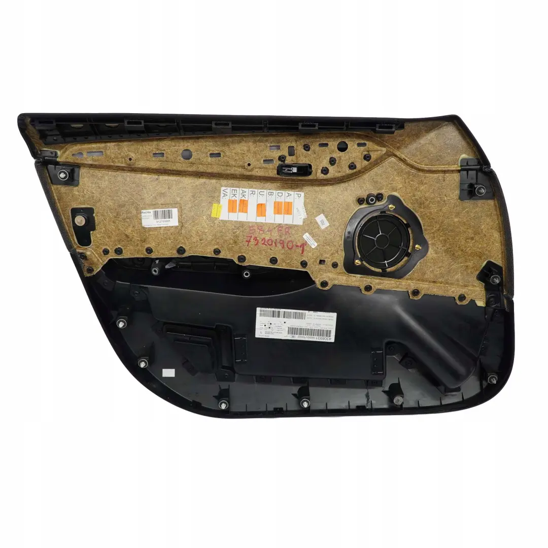 BMW X1 E84 Panneau Portieres Avant Droite Tissu Anthracite Effet Argente - SKU 7320190-1 - Numéro de pièce 7320190
