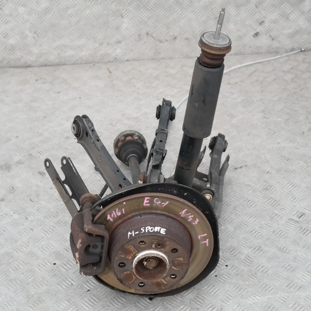 BMW E81 116i N43 M SPORT Stoßdämpfer Federbein Schwenklager hinten links - SKU 6771559 - Teilenummer 33526771559