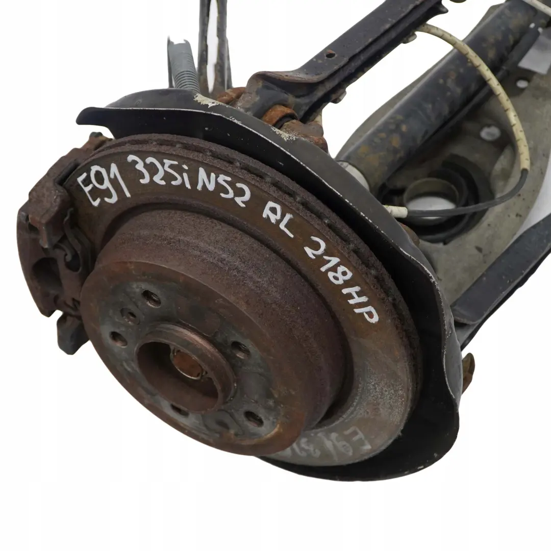 BMW 3 E91 325i N52 Schwenklager Radträger Radnabe Bremssattel Set Hinten Links - SKU 6774807-24 - Teilenummer 6774807