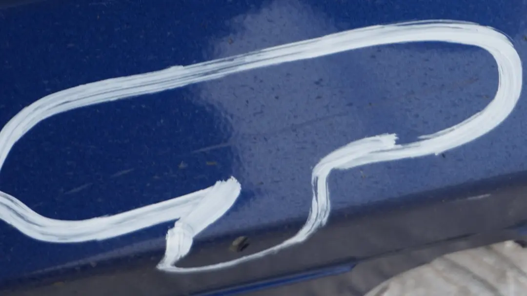 BMW E81 E82 E88 Listello Portiera Apertura Gonna Destra Montegoblau Blau - SKU 0036142-MTB3 - Numero di parte 36142
