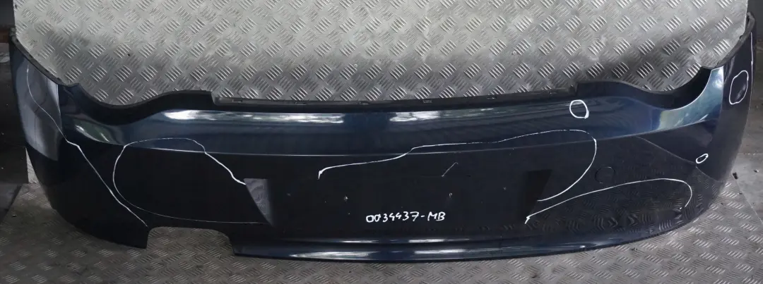 BMW Z4 E85 Zderzak tylny tył monacoblau - SKU 0034437-MB - Numer Części 0034437