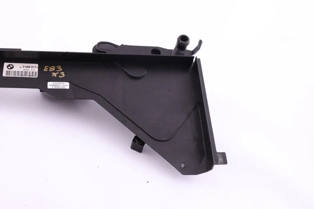 Support de radiateur Plaque de montage Réservoir d'expansion pour BMW X3 E83 à propos du numéro de pièce 3400017 BMW X3 E83 Support de radiateur Plaque de montage Réservoir d'expansion - SKU 3400017 - Numéro de pièce 3400017