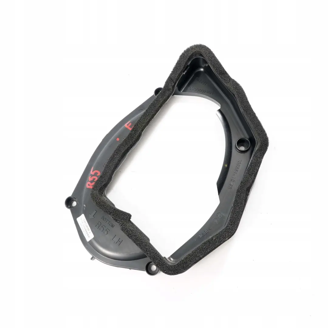 BMW Mini R55 Rear Left N/S Lateral Trim Panel Hi-Fi Loudspeaker Holder Bracket - SKU 9211152 - Part number 9211152