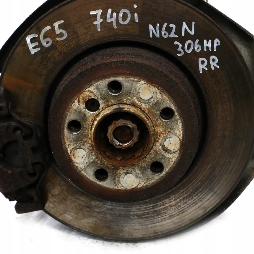 740i N62N Disco freno sospensione a molla posteriore destra per BMW E65 con numero di parte 6763120 BMW E65 740i N62N Disco freno sospensione a molla posteriore destra - SKU 6763120-1 - Numero di parte 6763120